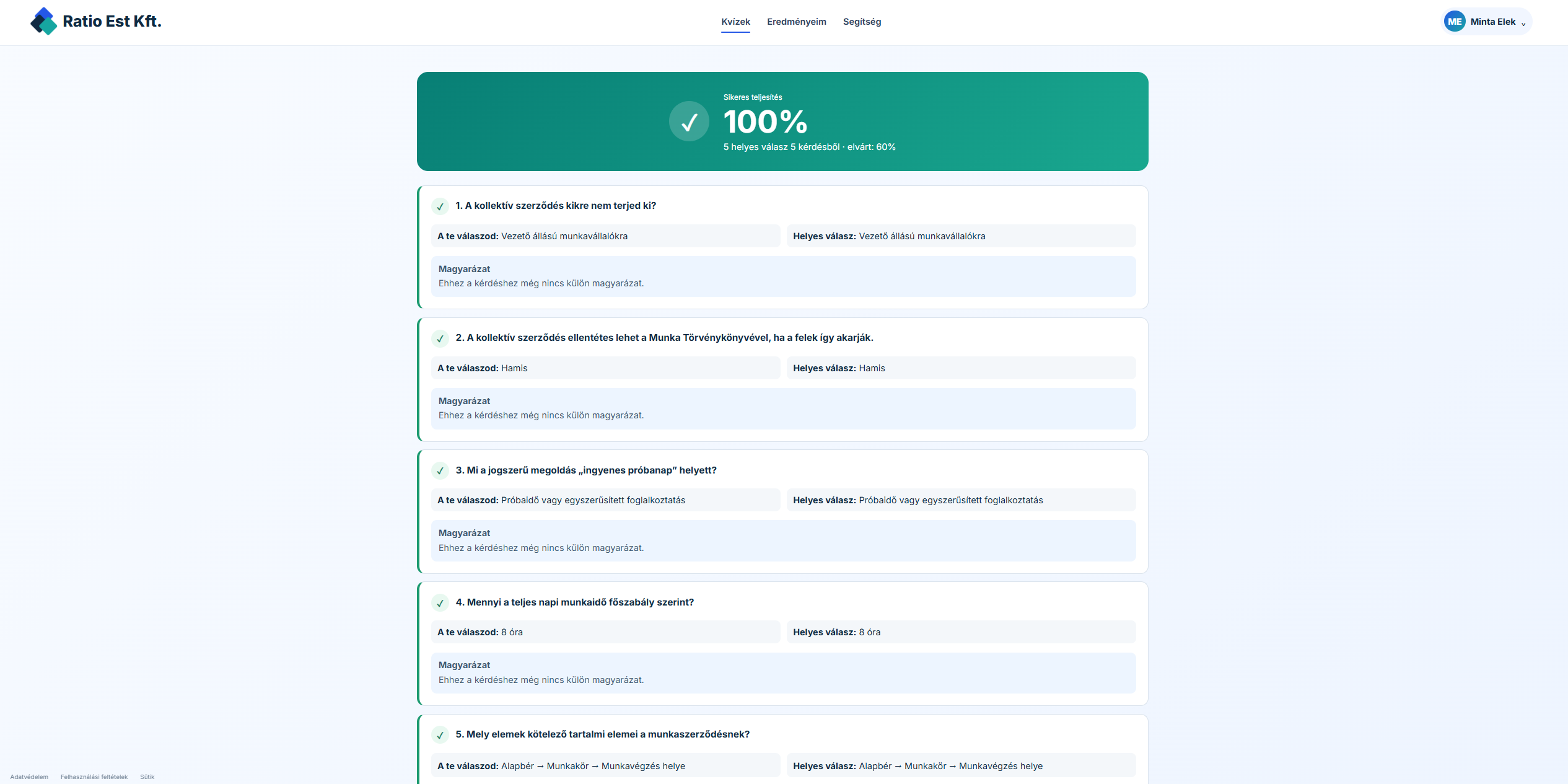 Ágazati blokk értékelése